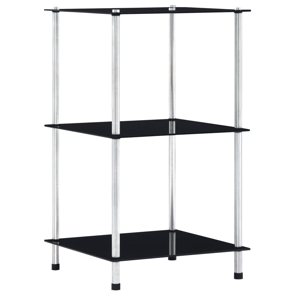 Kastje 3-Laags 40X40X Gehard Glas Transparant
