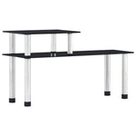 Keukenschap 45X16X26 Cm Gehard Glas Zwart