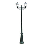 Tuinlantaarn Preston 2-Arms 215 Cm Donkergroen