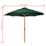 Parasol 258 Cm