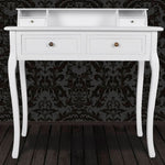 Kaptafel Femke Met Lades Wit