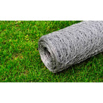 Kippengaas 25X0,5 M Gegalvaniseerd Staal Kleurig Zilver