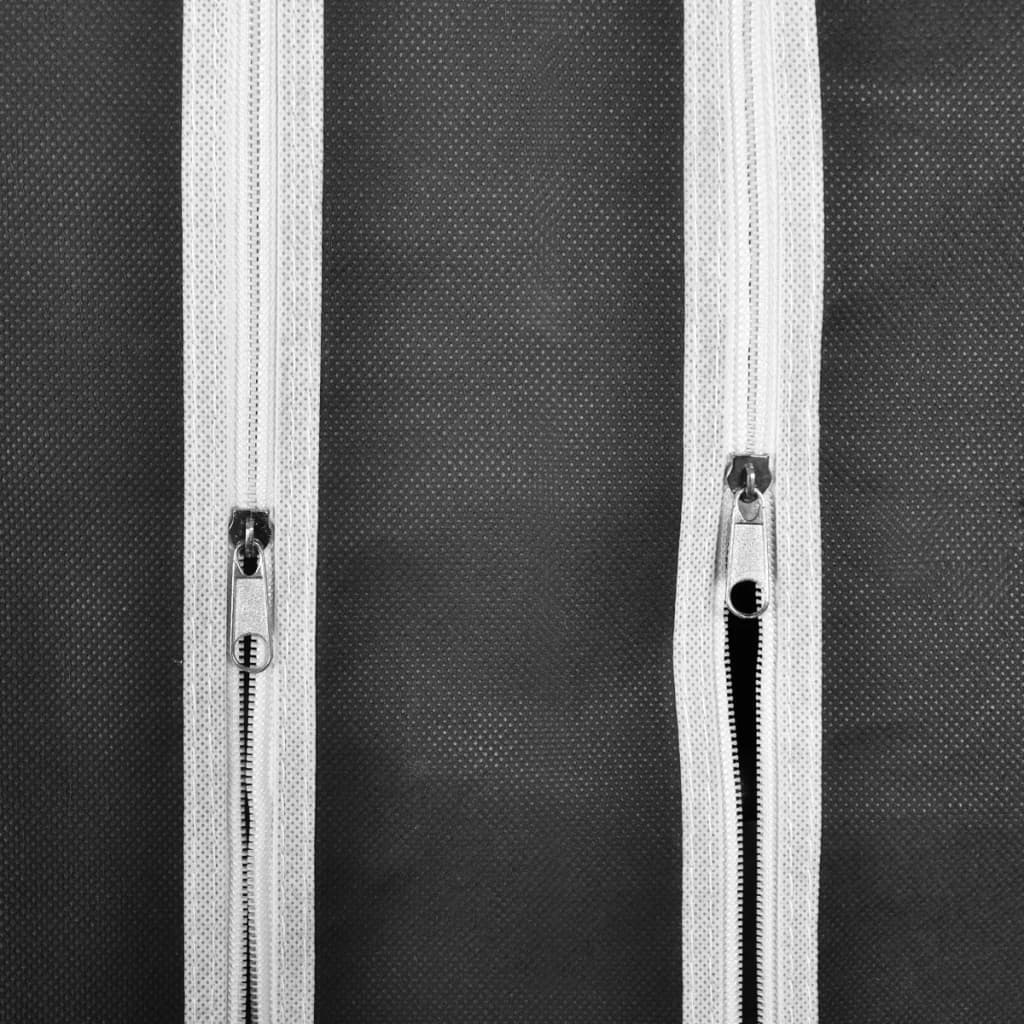 Kledingkast Met Vakken En Stangen 45X150X176 Cm Stof