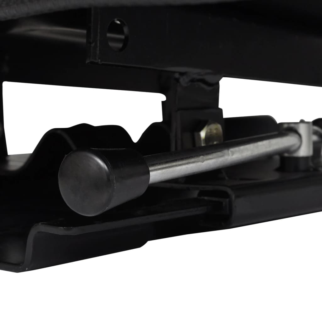 Tractorstoel Met Rugleuning Zwart