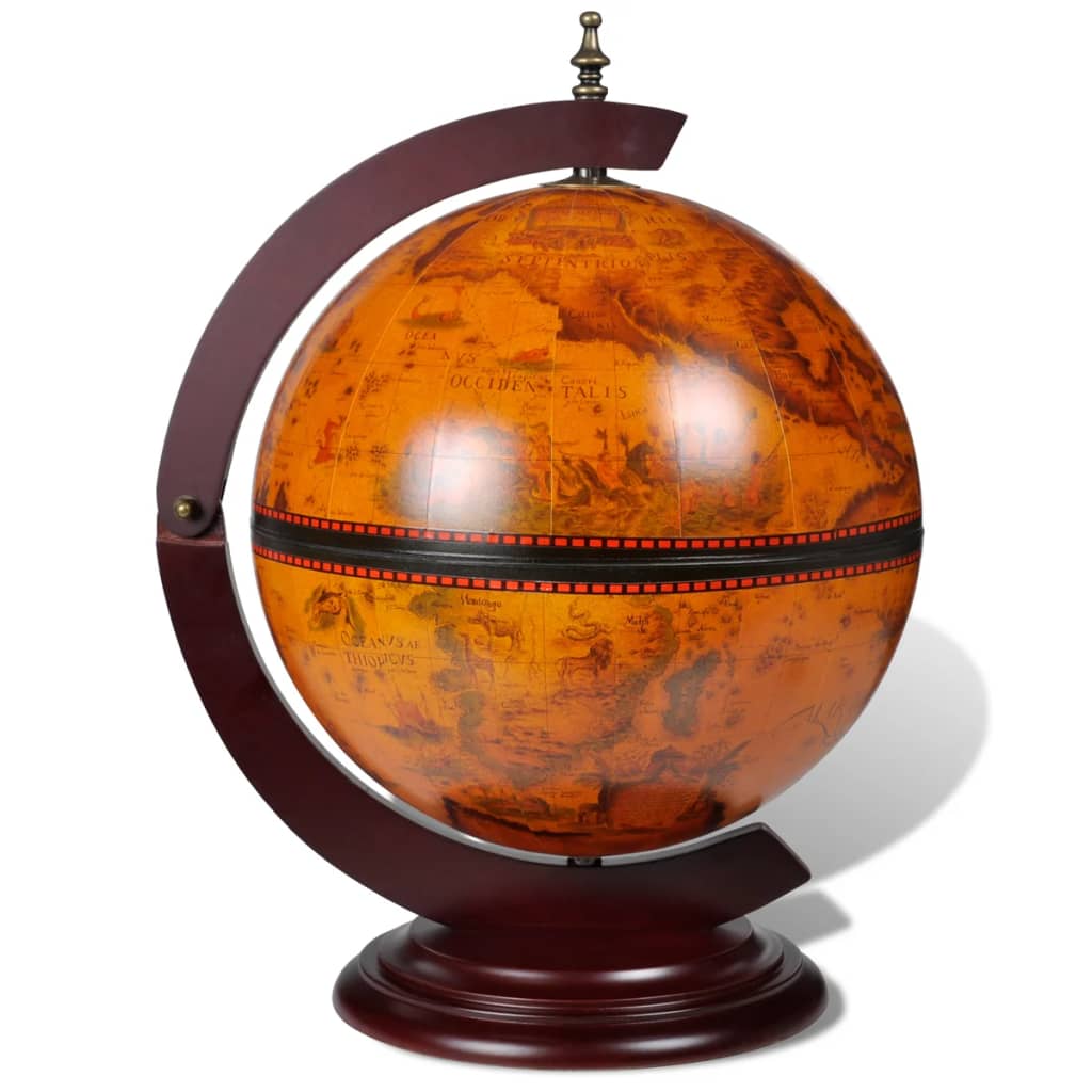 Globebar Tafelmodel Eucalyptushout
