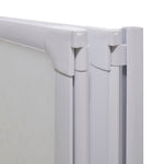 Badscherm 3 Panelen Vouwbaar