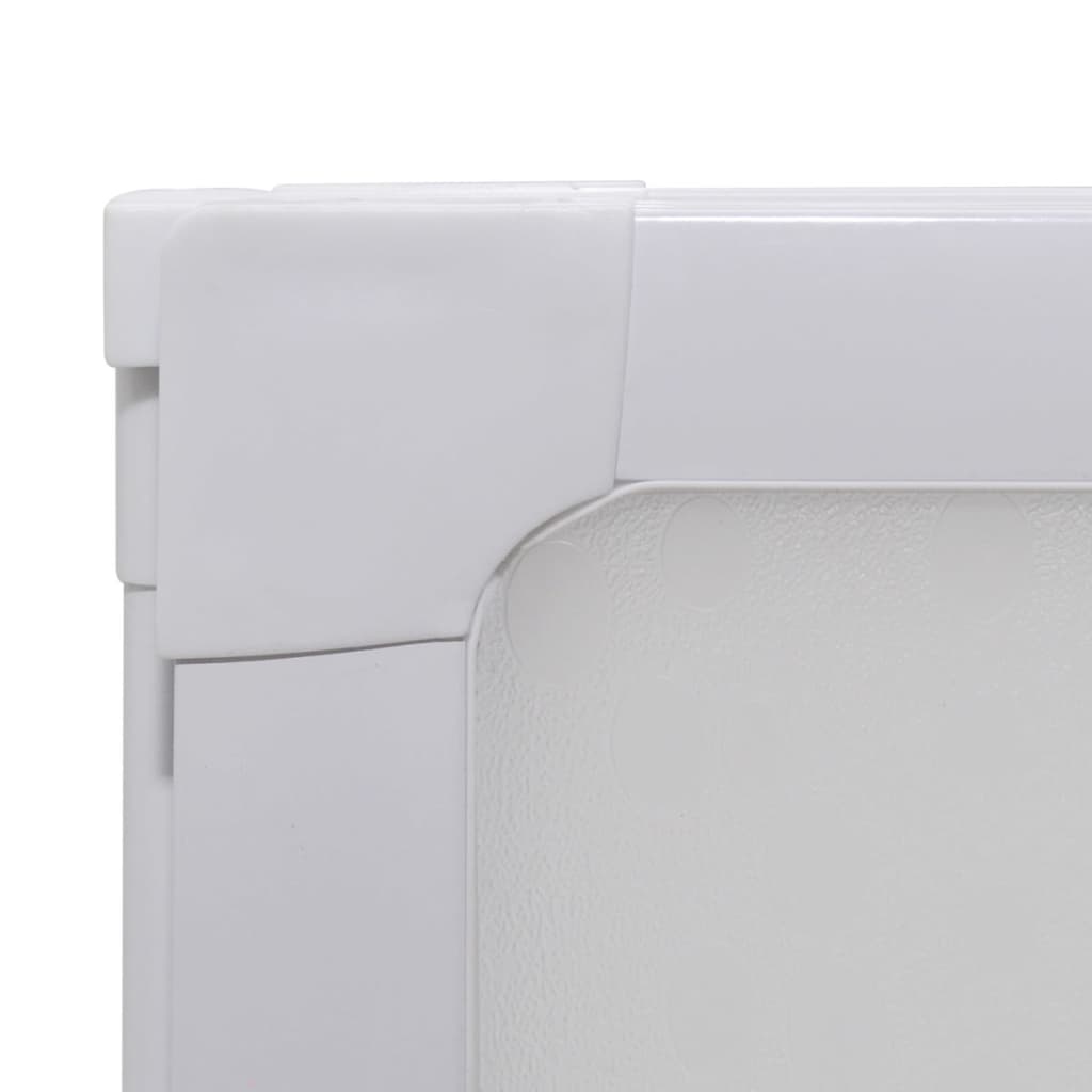 Badscherm 3 Panelen Vouwbaar