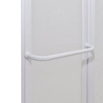 Douche En Badscherm 140 X 168 Cm 7 Panelen Met Handdoekrek