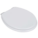 Toiletbril Soft-Close Simpel Ontwerp Mdf Wit