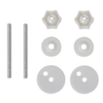 Toiletbril Soft-Close Simpel Ontwerp Mdf Wit