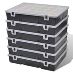 Sorteerdozen 6 St Zwart