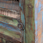 Bijzettafel Met 1 Lade En 1 Deurtje Gerecycled Hout