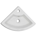 Wastafel Met Overloop 45X32X12,5 Cm