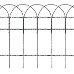 Borderafscheiding 25X0,4 M Gepoedercoat Ijzer