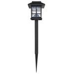 12-Delige Led-Tuinverlichtingsset Solar Met Pin 8,6X8,6X38 Cm
