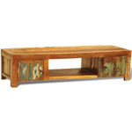 Tv-Meubel Met 2 Deuren Vintage Stijl Gerecycled Hout