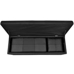 Kunstlederen Banken Met Opslagruimte + Voetenbank ()