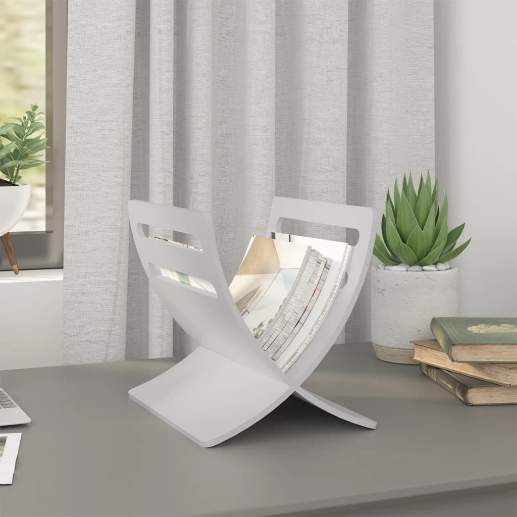 Tijdschriftenrek Vloermodel Hout Naturel
