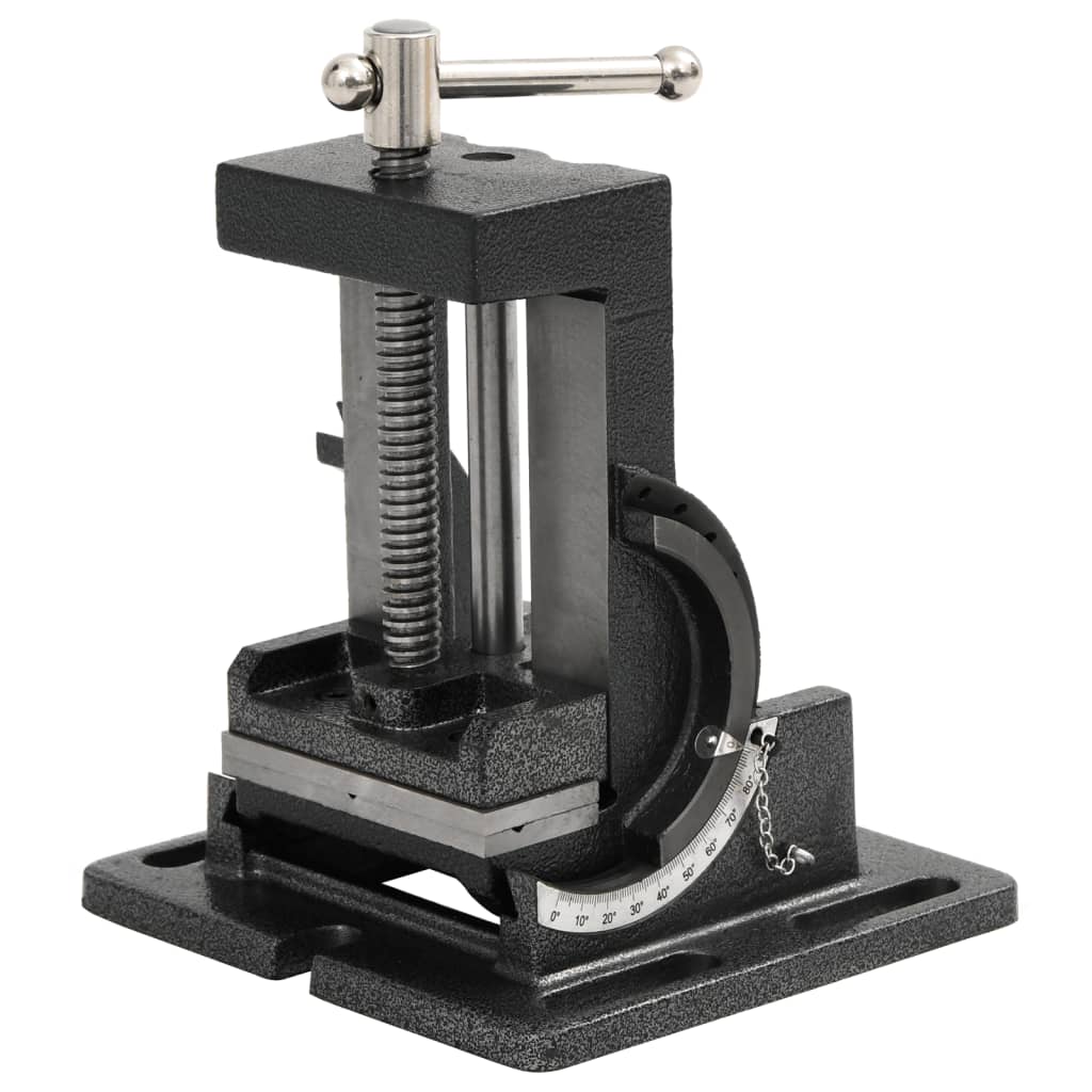 Bankschroef Kantelbaar Handmatig 110 Mm Crème