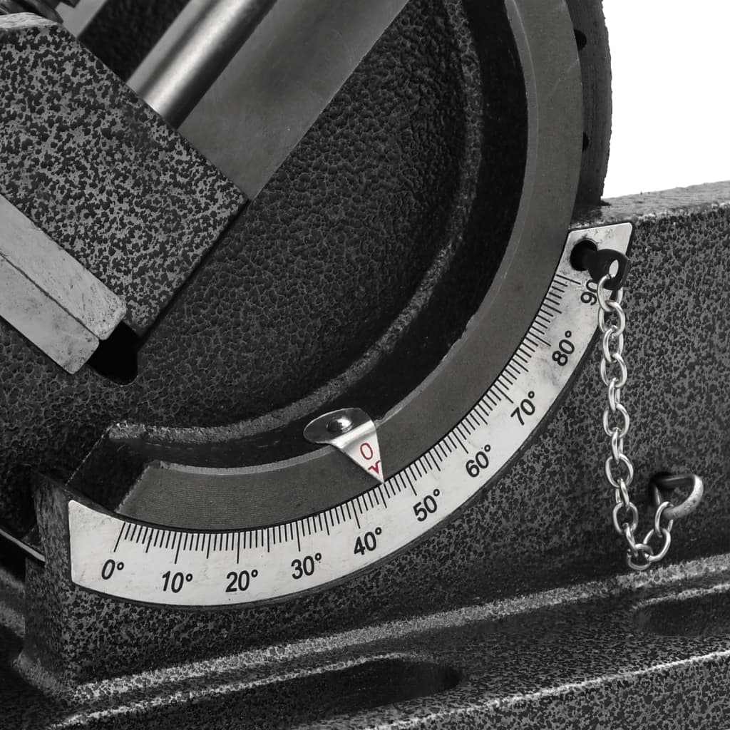 Bankschroef Kantelbaar Handmatig 110 Mm Crème