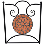 Bistrostoelen Inklapbaar Keramiek Terracottakleurig