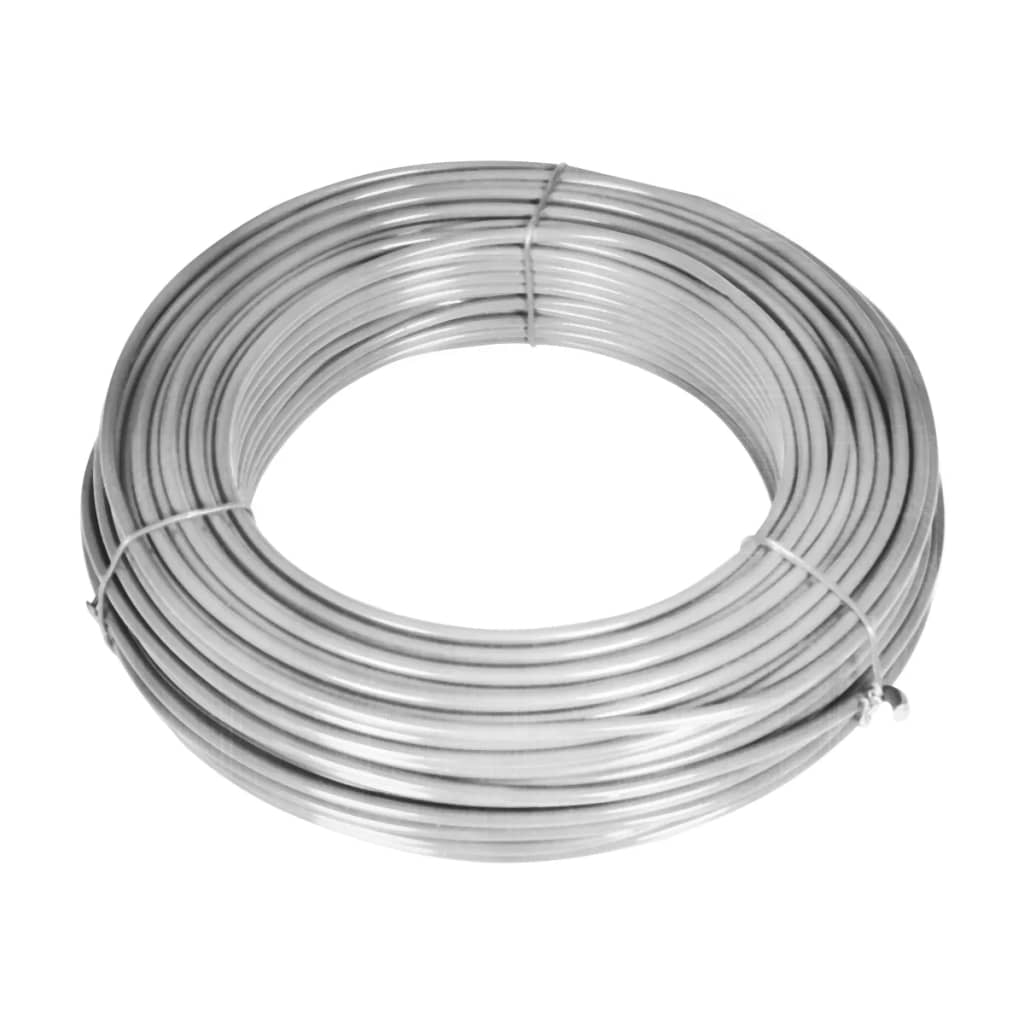 Gaashek Met Palen 15X0,8 M Gegalvaniseerd Staal Kleurig