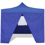 Vouwtent Met 4 Zijwanden 3X3 M Blauw