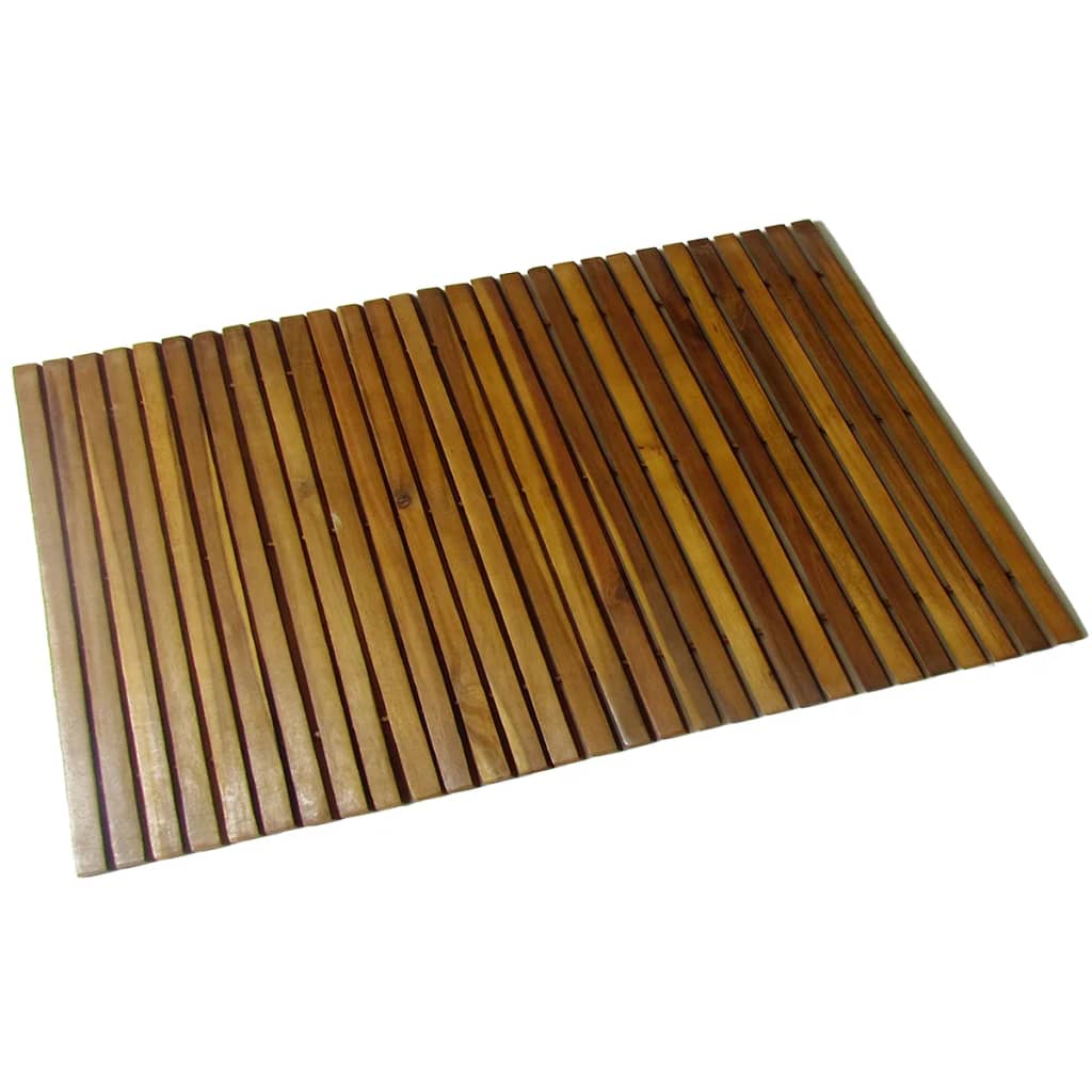 Badmat Acaciahout 2 Stuks