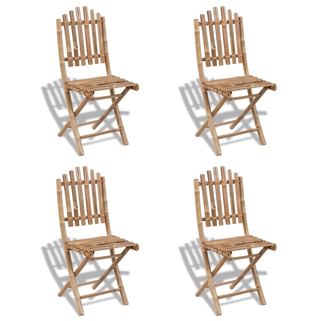Tuinstoelen Inklapbaar Bamboe