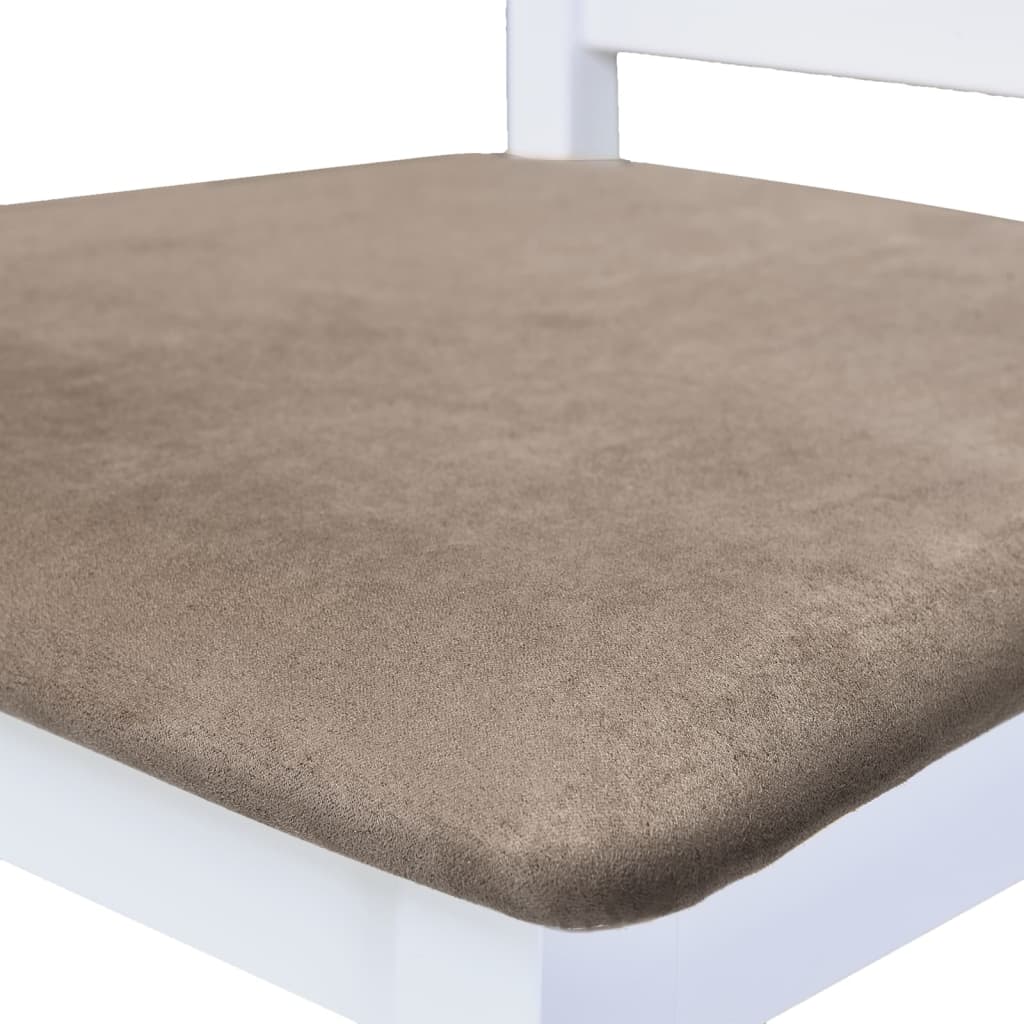 Barkrukken 2 St Stof Wit