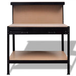 Werkbank Met Ophangbord En Lade Terracotta