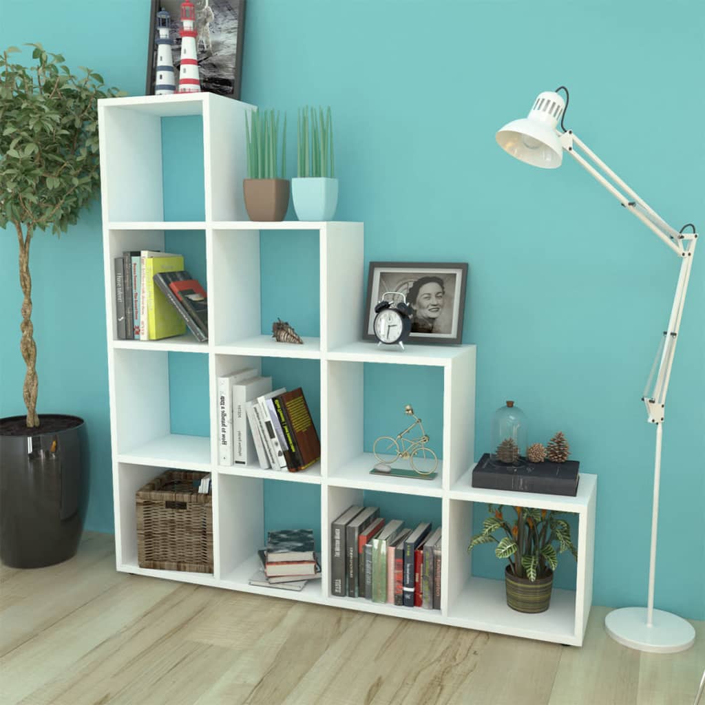 Boekenkast/Presentatiemeubel Trapvormig 142 Cm