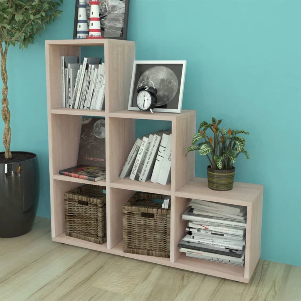 Boekenkast/Presentatiemeubel Trapvormig 142 Cm