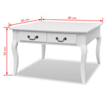 Salontafel Met 4 Lades