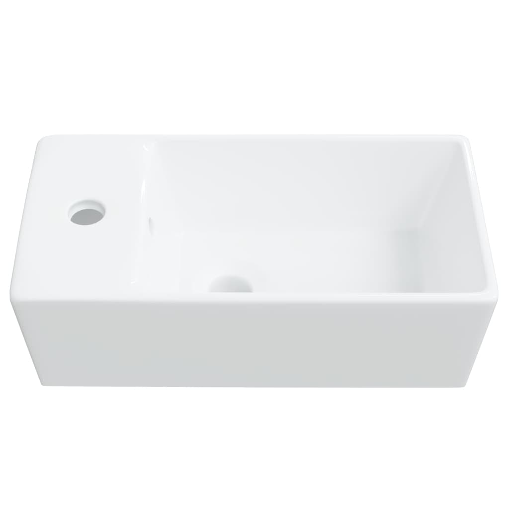 Wasbak 48X25X15 Cm Keramiek Wit