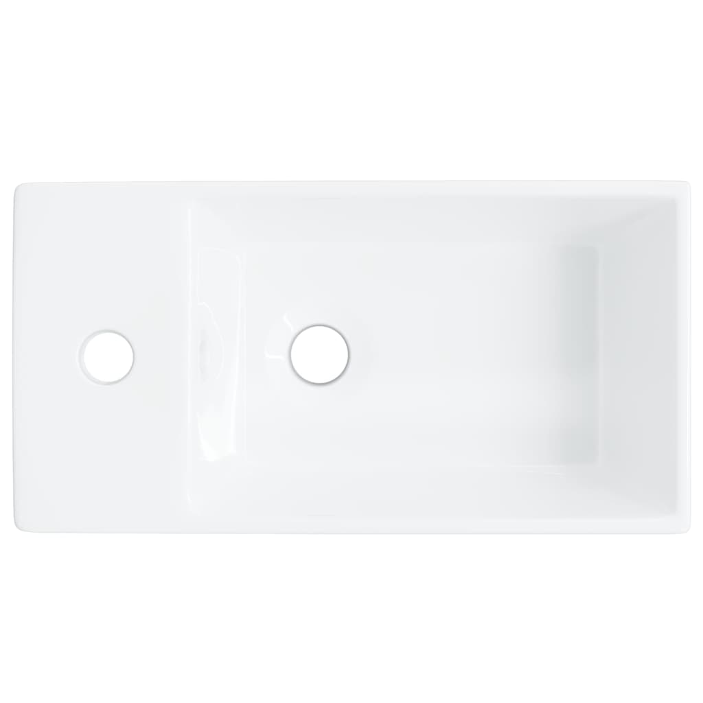 Wasbak 48X25X15 Cm Keramiek Wit