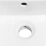 Wasbak 48X25X15 Cm Keramiek Wit