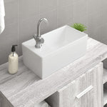 Wasbak 48X25X15 Cm Keramiek Wit