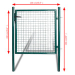 Poort Gepoedercoat Staal