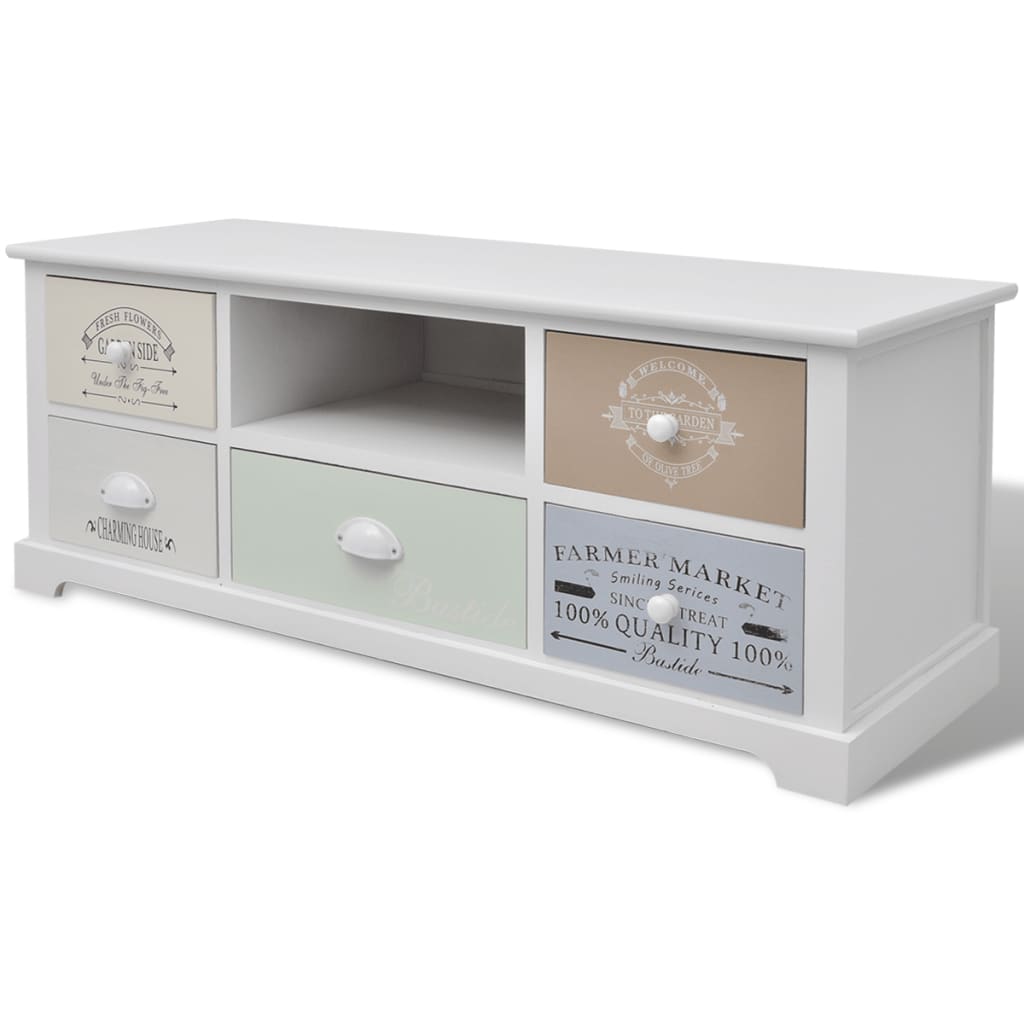 Tv-Meubel Franse Stijl Hout