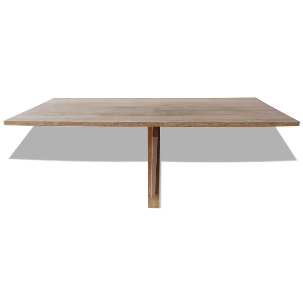 Wandtafel Inklapbaar 100X60 Cm Eikenkleurig