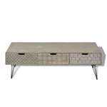 Tv-Meubel Met 3 Lades 20X40X36 Cm