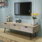 Tv-Meubel Met 3 Lades 20X40X36 Cm