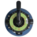 Zwembadzandfilter Met 6-Positie Ventiel 460 Mm Blauw