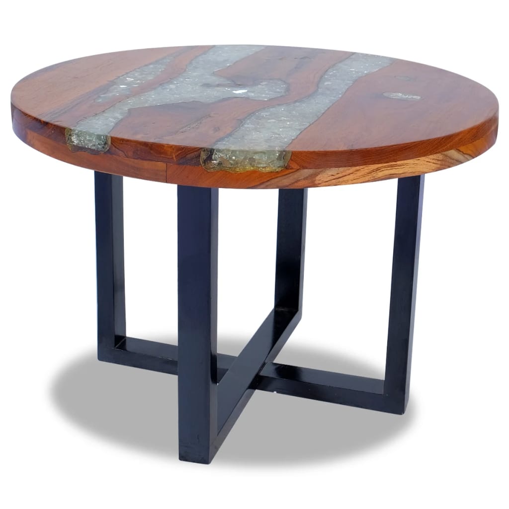 Salontafel Massief Teakhout Hars 60 Cm