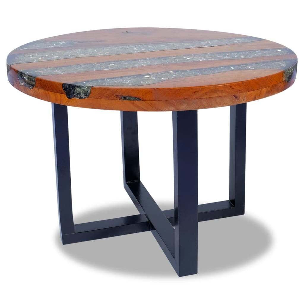 Salontafel Massief Teakhout Hars 60 Cm