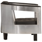 Fauteuil Luchtvaartstijl Echt Leer