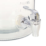 Waterdispenser Xxl Met Kraan 8 L Glas Transparant