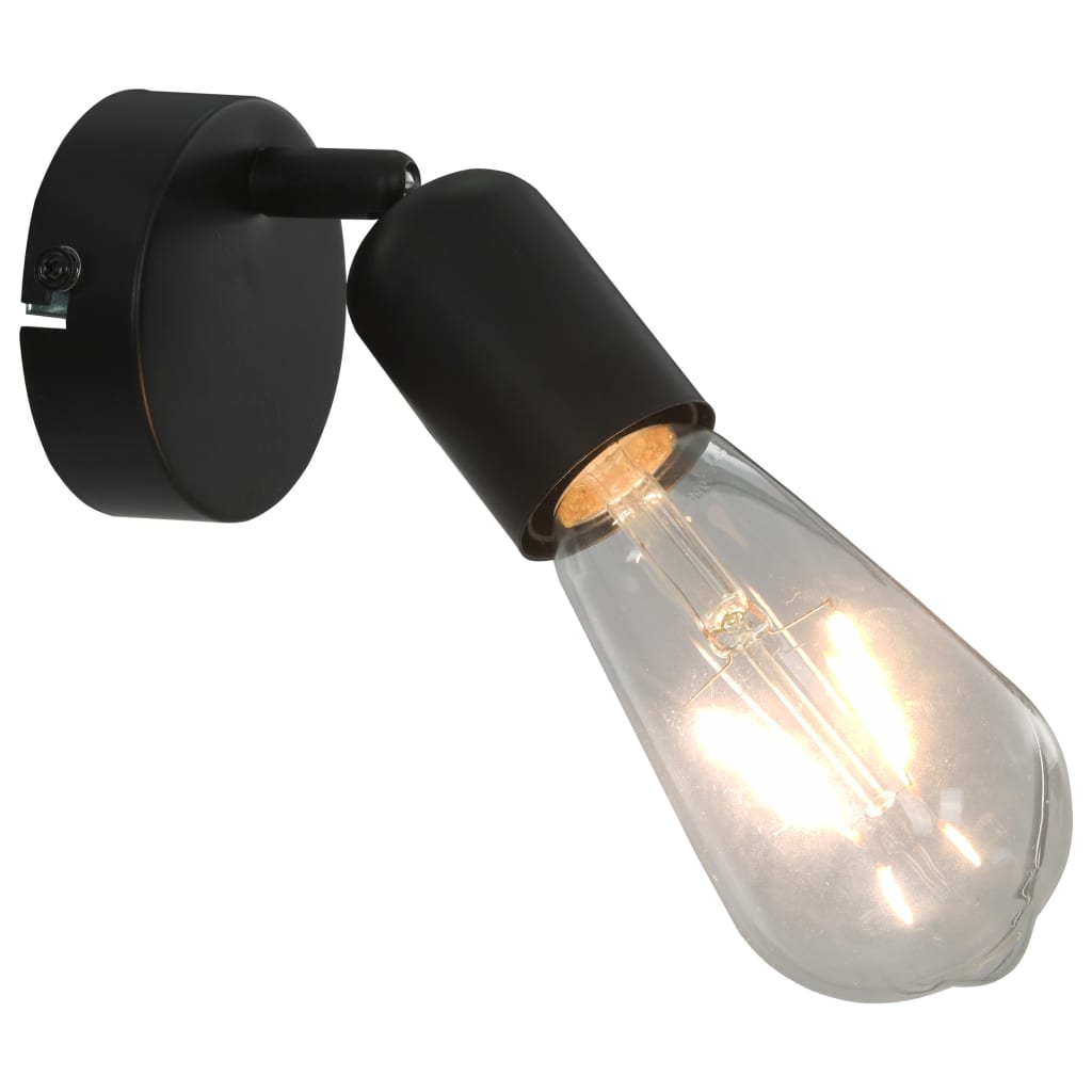 Spotlights Met Filament Peren W E7 Zwart