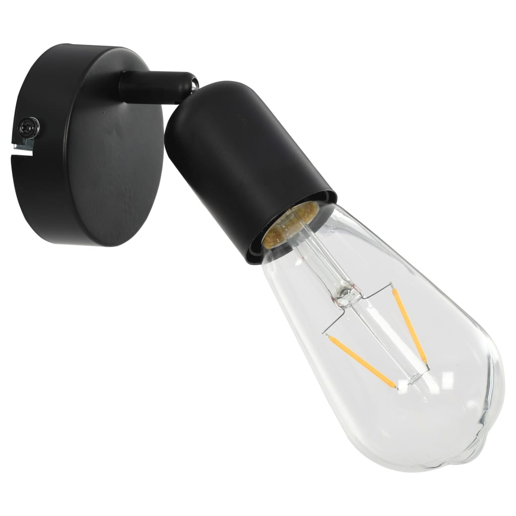 Spotlights Met Filament Peren W E7 Zwart